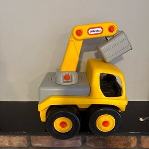 Little Tikes Yellow and Gray vintage Construction Truck